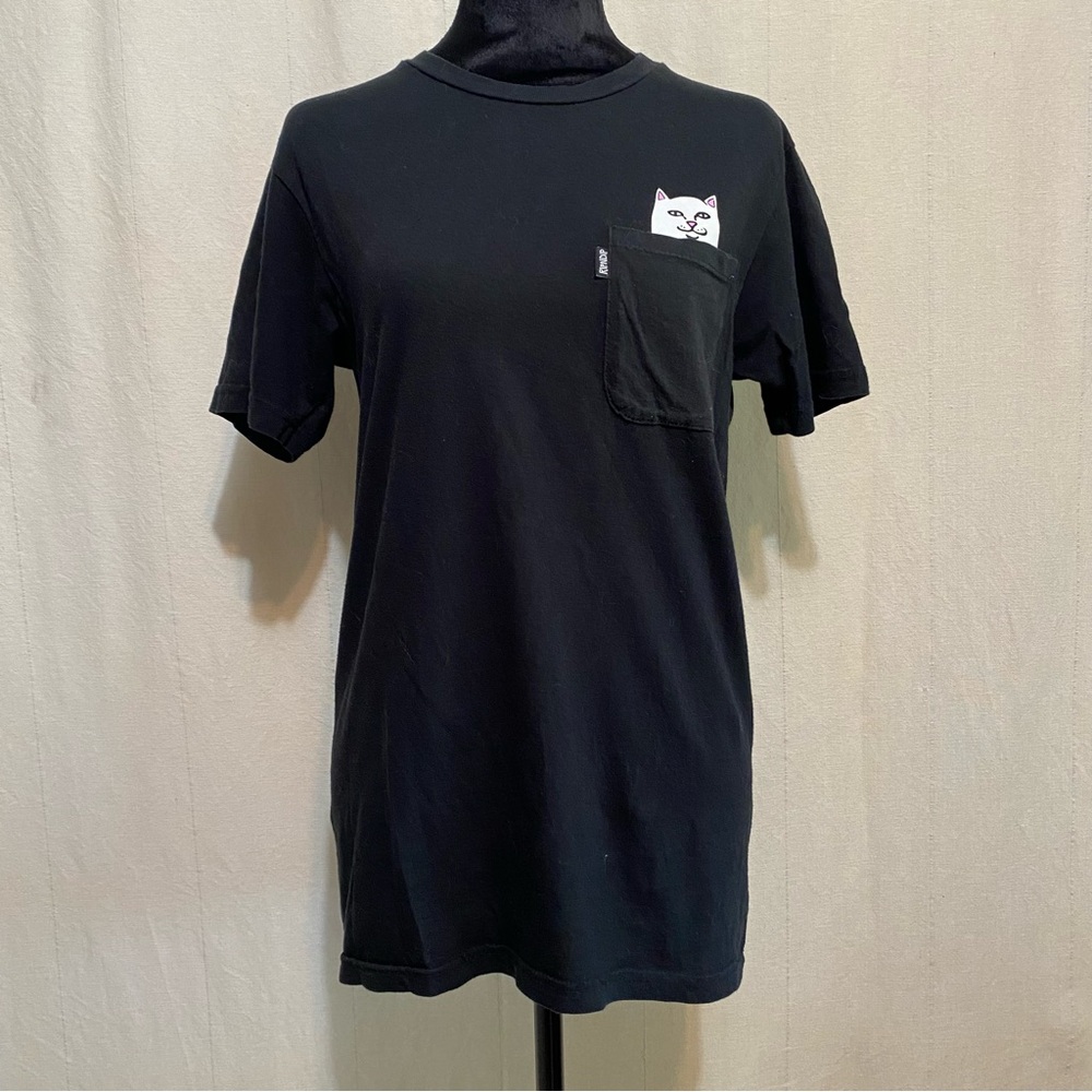 Ripndip Lord Nermal Pocket Black Tee